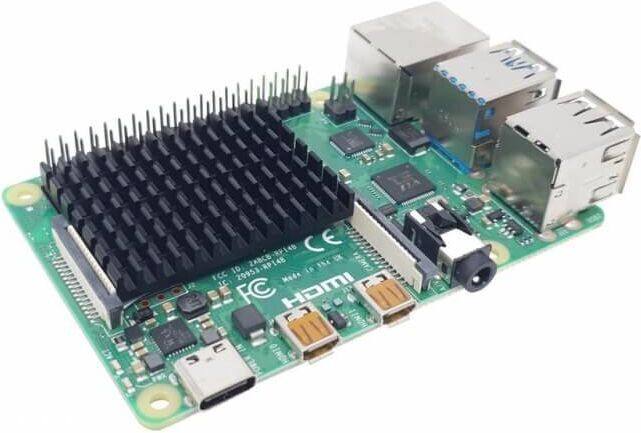 tiendatec DISIPADOR DE CALOR XL PARA RASPBERRY PI 4