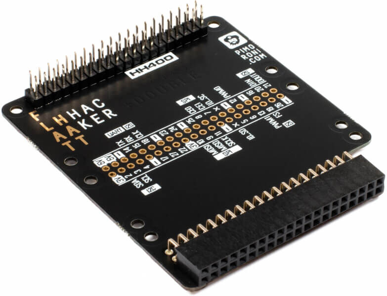 PIMORONI FLAT HAT HACKER PARA RASPBERRY PI 400