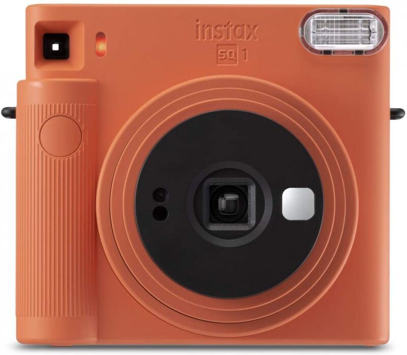 Fujifilm instax square sq1 câmara instantânea laranja terracota