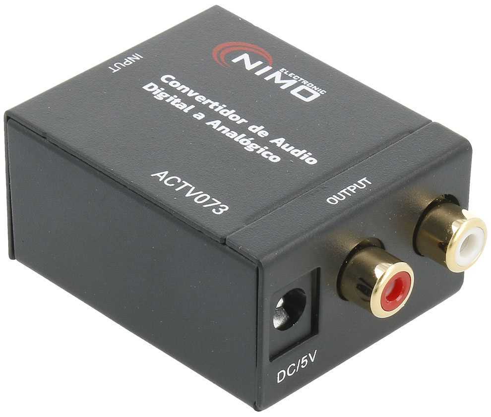 Mgr Convertidor de Audio Digital a Analógico