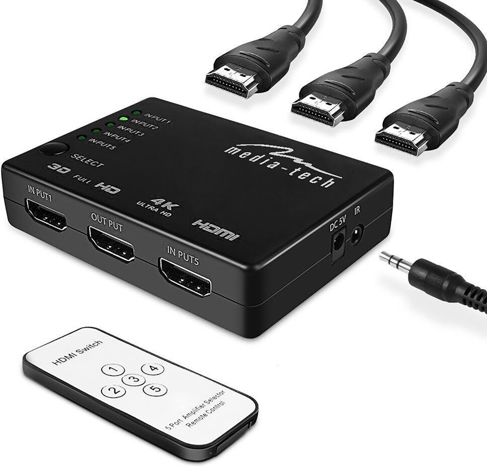 Mediatech Switch 4k 5xhdmi