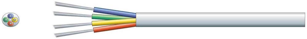 Mercury Cabo Alarme/sinal 7 X 0.2mmø 4 Nucleos Branco 100m