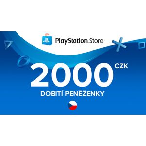 PlayStation Store Guthaben-Aufstockung 2000 CZK