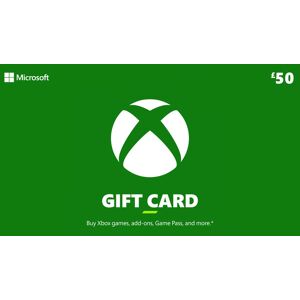 Microsoft Xbox Live-Geschenkkarte 50£