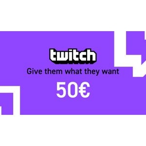 Twitch Gift Card 50€