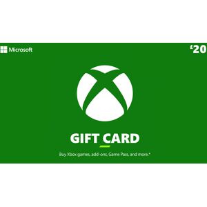 Microsoft Xbox Live-Geschenkkarte 20£