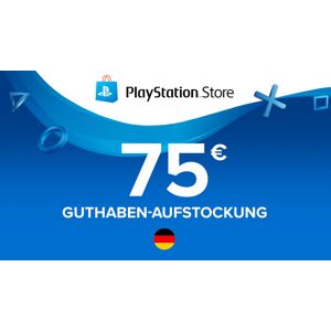 PlayStation Store Guthaben-Aufstockung 75€
