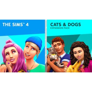 Microsoft Die Sims 4 + Die Sims 4 Hunde & Katzen-Bundle (Xbox ONE / Xbox Series X S)