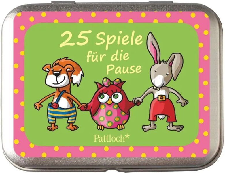 Pattloch 25 Spiele für die Pause, Karten