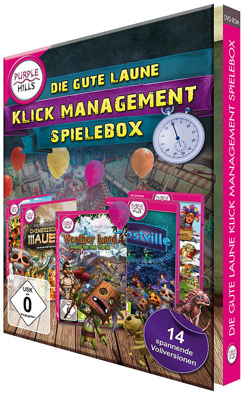 Purple Hills Die gute Laune Klick-Management Spielebox