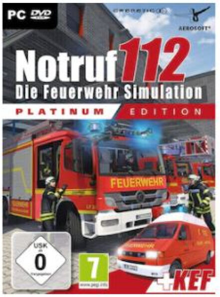 Aerosoft Notruf 112 - Die Feuerwehr Simulation - Platinum Edition - PC