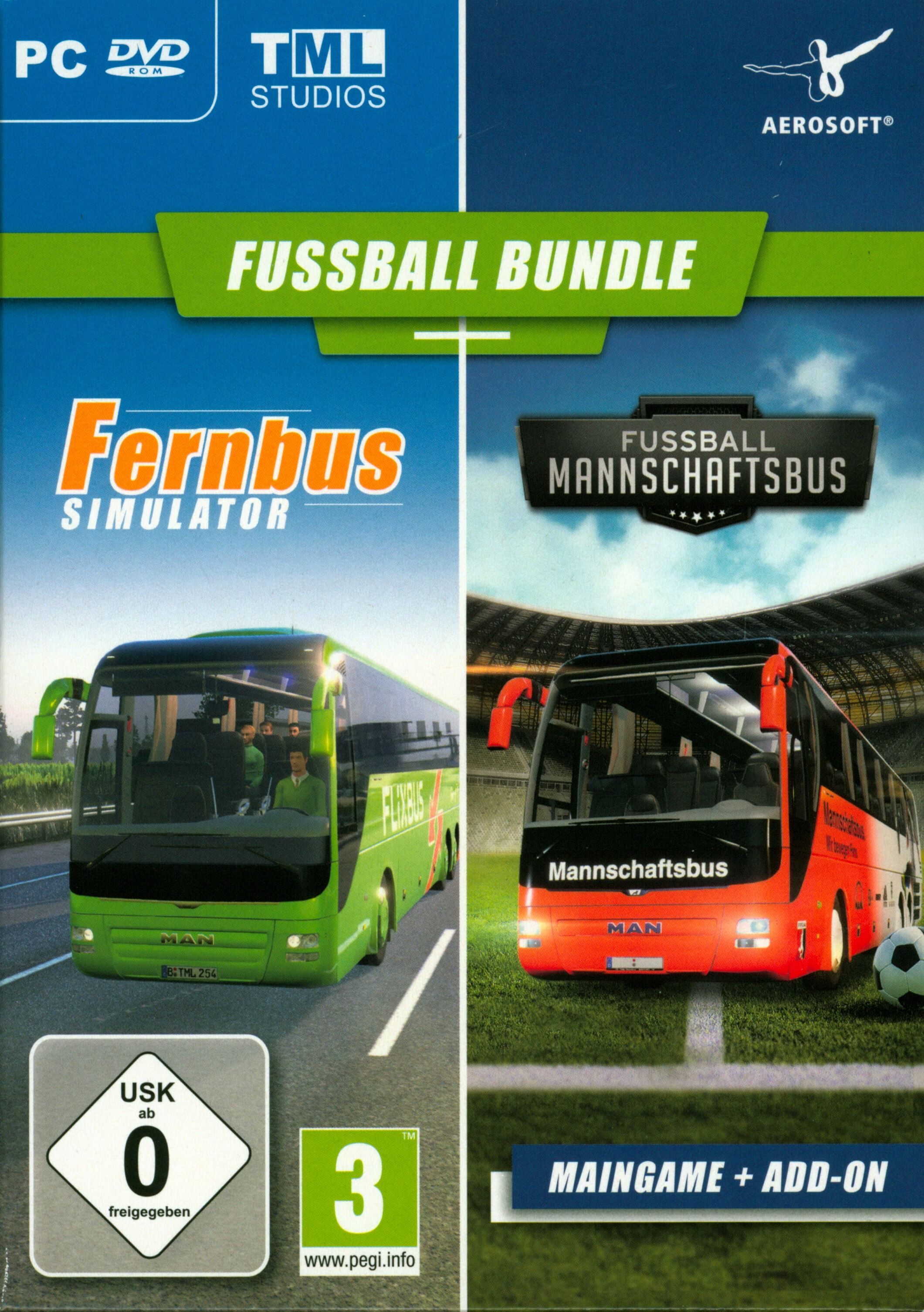 Aerosoft - Fernbus Simulator + Fussball Mannschaftsbus - Bundle [DVD] [PC] (D)