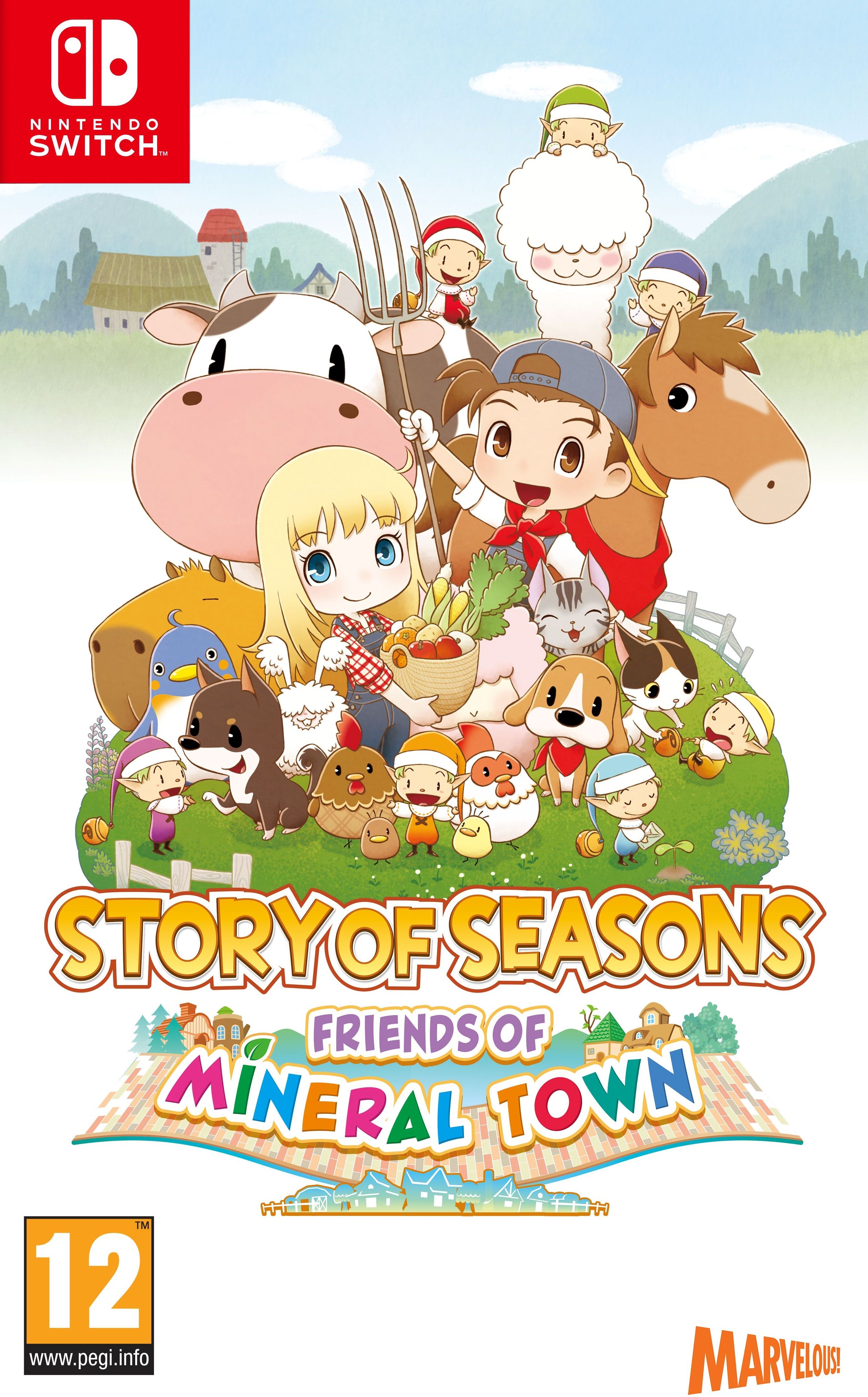 Divers Marvelous - Story of Seasons: Friends of Mineral Town [NSW] [Code in a Box] (D)