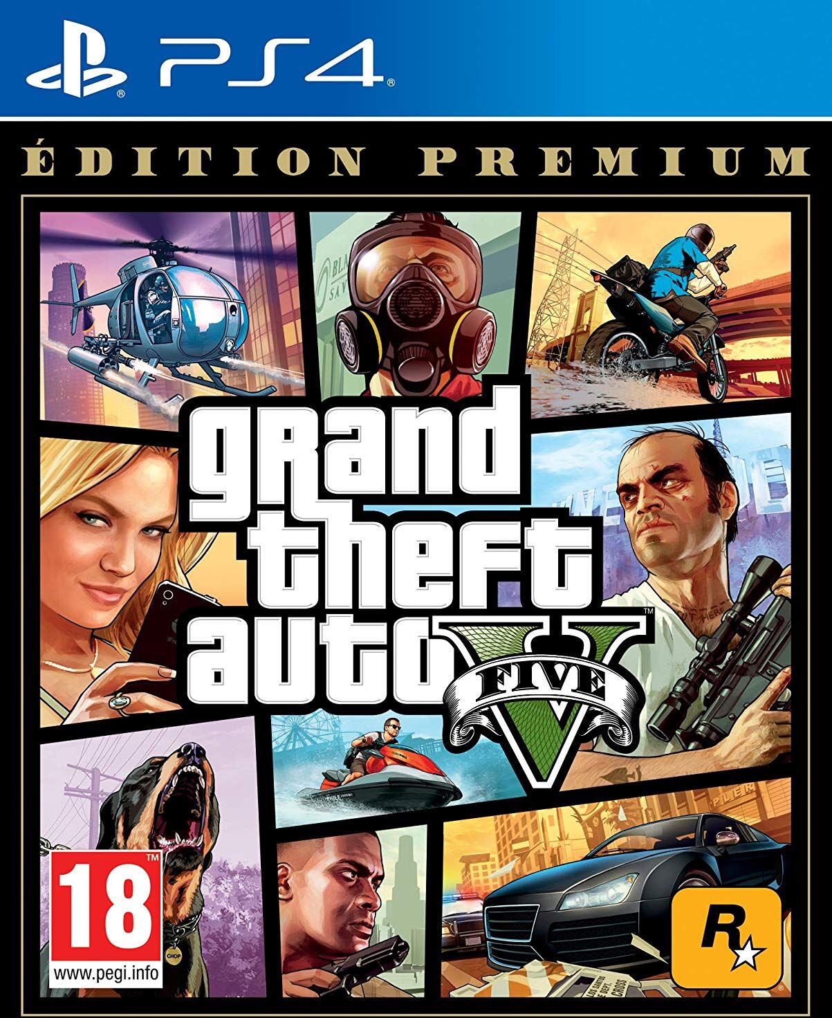 Take-Two Interactive Take 2 - GTA V Premium Edition [PS4] (F)