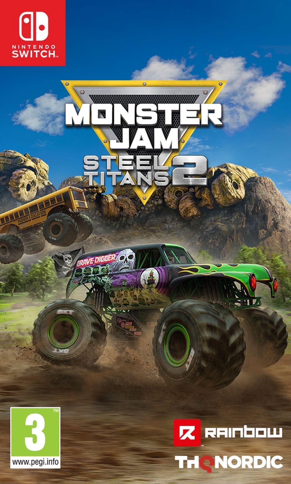 THQ Nordic - Monster Jam Steel Titans 2 [NSW] (F/I)