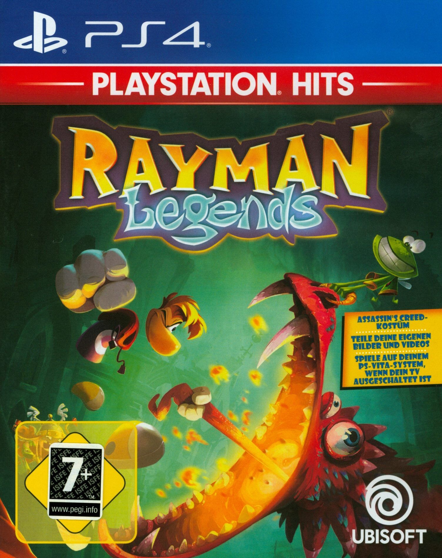 Ubisoft - PlayStation Hits: Rayman Legends [PS4] (D)