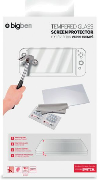 Bigben - Nintendo Switch Tempered Glass Screen Protector [NSW]