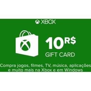 Microsoft Xbox Live-Geschenkkarte 10 BRL