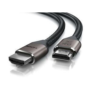 Primewire 8k HDMI Kabel 2.1 UHD II, 8k @ 120 Hz mit DSC, 7680 x 4320, 2k 4k Ethernet, HDR eARC VRR ALLM, kompatibel zu Blu Ray PS4 PS5 - 2 m