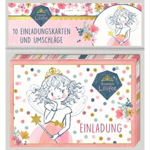 GEBRAUCHT Einladungskarten - Prinzessin Lillifee (Glitter & Gold) - Einladung: 10 Einladungskarten mit Umschlägen (2 Designs) - Preis vom 01.06.2024 05:04:23 h