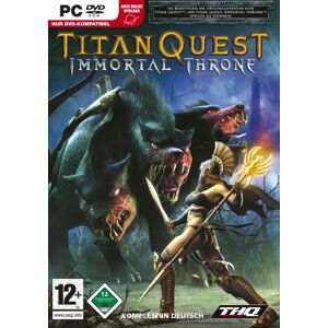 THQ - GEBRAUCHT Titan Quest: Immortal Throne (Add-On) (DVD-ROM) - Preis vom 17.05.2024 04:53:12 h