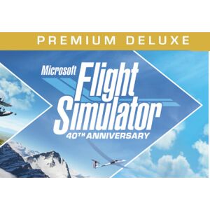 Kinguin Microsoft Flight Simulator 40th Anniversary Premium Deluxe Edition EU Xbox Series X S / Windows 10 CD Key