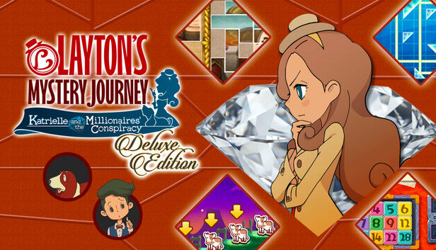 Nintendo Layton's Mystery Journey: Katrielle and the Millionaires' Conspiracy - Deluxe Edition Switch