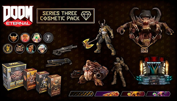 Nintendo Doom Eternal: Series Three Cosmetic Pack Switch