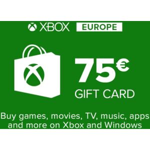 Microsoft Store Tarjeta regalo Xbox Live 75€ (zona euro)