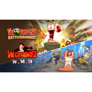Microsoft Store Worms Battlegrounds + Worms W.M.D (Xbox ONE / Xbox Series X S)