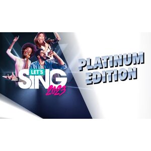Microsoft Store Let's Sing 2023 Platinum Edition (Xbox ONE / Xbox Series X S)