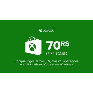 Microsoft Store Tarjeta regalo Xbox Live 70 BRL