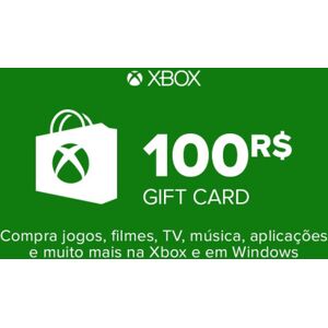 Microsoft Store Tarjeta regalo Xbox Live 100 BRL