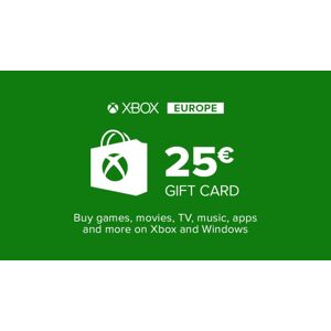 Microsoft Store Tarjeta regalo Xbox Live 25€ (zona euro)