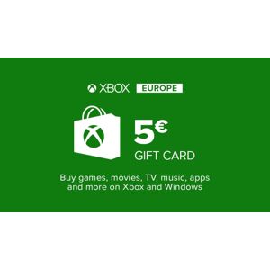 Microsoft Store Tarjeta regalo Xbox Live 5€ (zona euro)