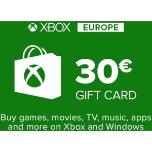 Microsoft Store Tarjeta regalo Xbox Live 30€ (zona euro)