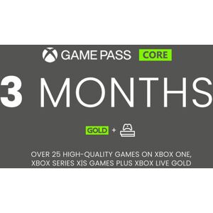 Microsoft Store Xbox Game Pass Core 3 Meses