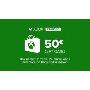 Microsoft Store Tarjeta Regalo Xbox Live 50€ (zona euro)