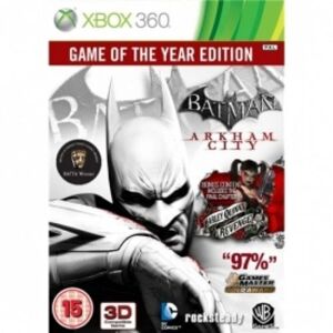 Microsoft Batman: Arkham City - Game of the Year Edition - Xbox 360 (brugt)