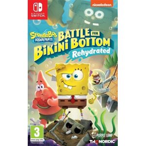 Spongebob SquarePants: Battle for Bikini Bottom - Rehydrated - Nintendo Switch (brugt)