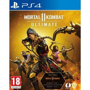 Warner Bros. Ps4 Mortal Kombat 11 - Ultimate Edition (includes Kombat Pack 1  2 + Aftermath Expansion) (PS5)