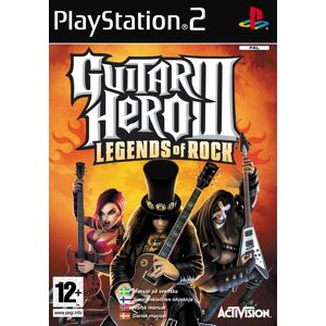 Sony Guitar Hero III (3): Legends of Rock - Playstation 2 (brugt)