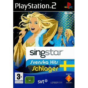 Sony Singstar Svenska Hits Schlager - Playstation 2 (brugt)