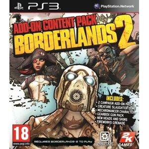 Sony Borderlands 2: Add-On Content Pack - Playstation 3 (brugt)