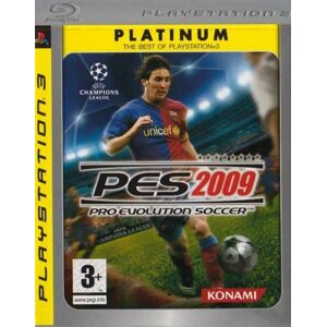 Sony Pro Evolution Soccer 2009 - Platinum - Playstation 3 (brugt)