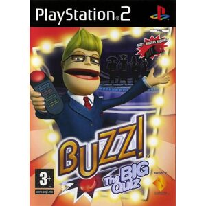 Sony Buzz: The Big Quizz (Nordisk) - Playstation 2 (brugt)