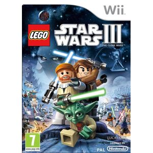 Lego Star Wars III: The Clone Wars - Nintendo Wii (brugt)