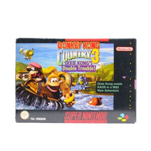 Donkey Kong Country 3: Dixie Kong´s Double Trouble! - Supernintendo/SNES - PAL/SCN/EUR (BRUGT VARE)
