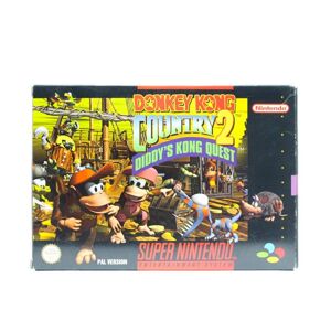 Donkey Kong Country 2: Diddy´s Kong Quest - Supernintendo/SNES - PAL/SCN/EUR (BRUGT VARE)