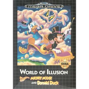 World of Illusion Starring Mickey Mouse and Donald Duck Sega Mega Drive (Used)
